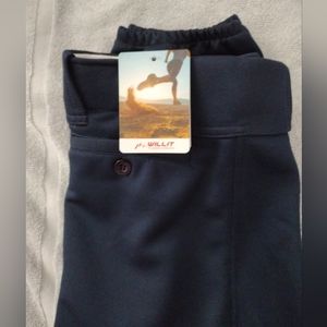 Willit exercise pants YXL Dark Blue